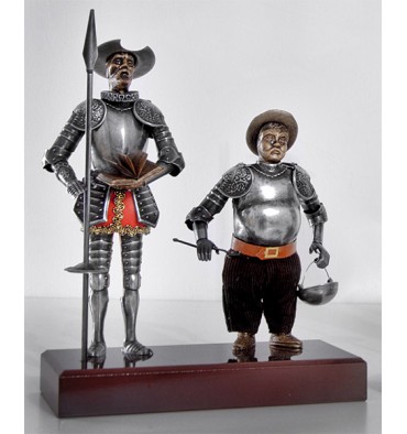 Quijote und Sancho Paar