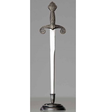 Alfonso X in silver letter opener