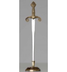 Letter opener of Alfonso X of brass